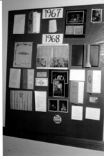 1967-1968 Memorabilia display